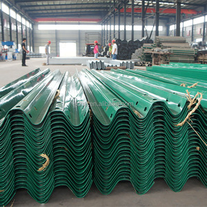 درابزين مقوى قابل للتخصيص للطرق السريعة ، درابزين مقوى مضاد للتصادم ، درابزين مبطن بالرذاذ من أجل المتانة - Product Image 5