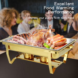 Il ristorante in acciaio inossidabile oro utilizza attrezzature per il riscaldamento e la tenuta impermeabili termoisolante e scaldabagno - Product Image 6