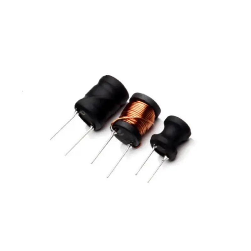 8x10mm 82uh Power Pin Inductors And Power Choke Coils Drum Ferrite Core