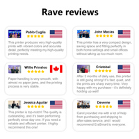 Envío Gratis desde Almacén en EE. UU., Impresora DTF Erasmart A3, Máquina de Impresión Digital para Camisetas, Impresora DTF con Cabezal XP600