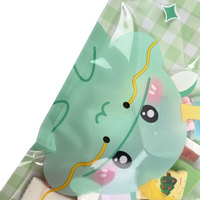 Sacs d'emballage en plastique transparents personnalisés avec fermeture éclair pour bonbons, bijoux, cils, gloss à lèvres