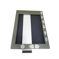 Clavier à membrane étanche personnalisé MEIBORUI avec touches en métal gaufré et adhésif 3M pour appareils électroménagers