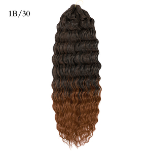 <span class=keywords><strong>JOANNA</strong></span> ผมต่อถักโครเชท์ลายคลื่นทะเลของสาวๆผมถักสังเคราะห์แบบบิดลึกผมเป็นลอนลึกสำหรับเด็กผู้หญิง - Product Image 4