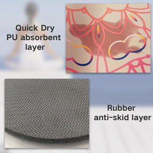 Vente en gros forme de matériau personnalisé PVC rond PU <span class=keywords><strong>TPE</strong></span> tapis de yoga imprimé en caoutchouc naturel, rouleau en vrac <span class=keywords><strong>pas</strong></span> <span class=keywords><strong>cher</strong></span> tapis de yoga - Product Image 5