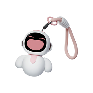 Preventa: <span class=keywords><strong>Robot</strong></span> de juguete Eiliko, colgantes de bolsa rosas, regalos de Navidad, lindo mascota inteligente de compañía, <span class=keywords><strong>robot</strong></span> pequeño inteligente con IA, puerto USB tipo C - Product Image 1