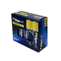 Pilas Alcalinas Súper de 1.5V Tamaño AAA LR03 AM4 de Marcas OEM Directas de Fábrica para Control Remoto/Dispositivos Electrónicos
