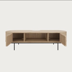 Mobile TV in Legno Scandinavo Moderno 2026, Ecologico, con <span class=keywords><strong>Dimensioni</strong></span> Regolabili, Arredamento per Soggiorno - Product Image 3