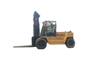 Montacargas Usado TCM 16t FD160 Diésel, Capacidad de Elevación 16000kg, Mástil de 3m, Desplazamiento Lateral Disponible, Maquinaria para Logística Portuaria - Product Image 2