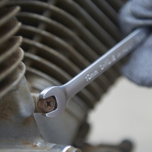 DISEN Clé mixte de 9/16 pouces à 72 dents à extrémité ouverte en acier inoxydable à double extrémité Capacité de couple de 2000lb à pied 3 ans - Product Image 2