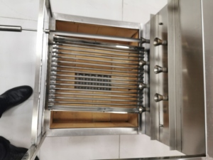 Griglia Santamaria in Acciaio Inox con 7 Spiedi per Kebab Brasiliano per Uso <span class=keywords><strong>Ristorante</strong></span> - Spiedo per Kebab del Produttore - Product Image 4