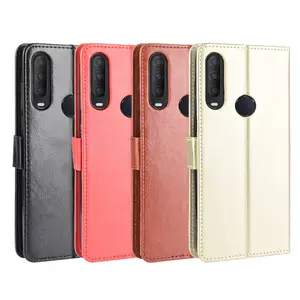 도매 Alcatel 1se 2020 1S 3L 2021 Cubot X30 Note7 C30 For Tone E21 TPU 소프트 플립 카드 패키지 PU 가죽 케이스 커버