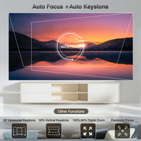 Projecteur de cinéma maison Everycom HQ10W Native 1080P Full HD 4K Support Movie Video Smart Android Projector