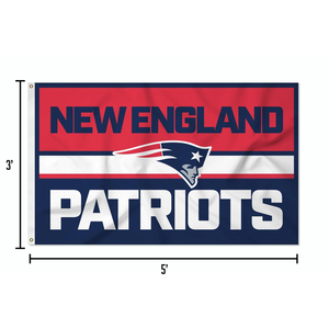 Новый большой флаг New England Patriots (3x5 футов) для газона, патио, двора, сада, дома, уличного декора, баннер, подарок для фанатов спорта, оптом - Product Image 6