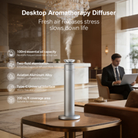 Diffuseur de parfum intelligent USB en métal pour hôtel et maison, avec application, désodorisant longue durée pour usage intérieur