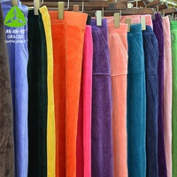 Pantalons de sport en molleton de marque d'occasion, tailles mixtes, vêtements décontractés d'hiver en balles Ukay