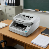 Escáner de Documentos a Color Canon DR-7550C A3, USB de Alta Velocidad, 75 Páginas/Minuto, Alimentación Automática, Sensor CMOS Multiformato, 600x600dpi, para Oficina