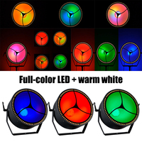 Projecteur PAR LED COB rétro 200W, lumière colorée RVB, contrôle DMX512, construction en alliage, éclairage de scène pour DJ, rétroéclairage de fête