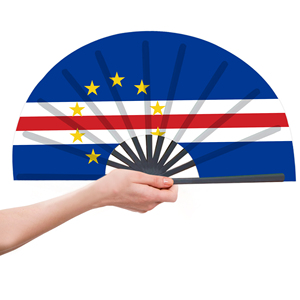 Vente en gros d'éventails pliants en bambou avec drapeau du <span class=keywords><strong>Cap</strong></span>-<span class=keywords><strong>Vert</strong></span> Éventails à main pour carnaval, mariage, festival, fête, <span class=keywords><strong>agence</strong></span> de <span class=keywords><strong>voyage</strong></span> - Product Image 4