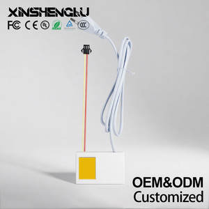 Interrupteur tactile intelligent pour miroir de salle de bain à LED, 12 V CC, 1 A, 12 W, avec mémoire CCT trois couleurs et variateur de luminosité, prise personnalisée - Product Image 1