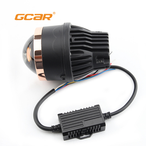 GCAR M630 Phare antibrouillard projecteur <span class=keywords><strong>bi</strong></span>-LED tricolore 3 pouces à double réflecteur 55W étanche IP67 Remplacement automobile universel - Product Image 3