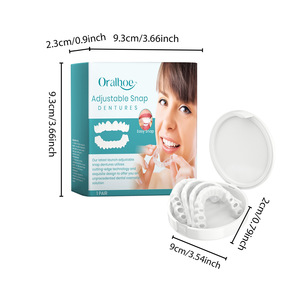 Prótesis Dentales Personalizadas, Cuidado Bucal, Parche Blanqueador de Dientes, Cobertura Total, Sonrisa Perfecta, Prótesis Ajustable de Encaje, Prótesis Flexible - Product Image 6