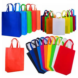 Promotional Reusable Shopping Bags Custom Non Woven Bag With Print Logo