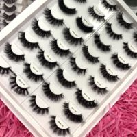 Faux Cils Haute Qualité Cils Faux Vison Bande De Cils Vendeur En Gros Cils d Curl Faux Vison Cils En Gros Cils Vison
