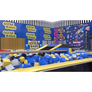 Personalizado de plástico colorido niños adultos comercial salto niños <span class=keywords><strong>Parque</strong></span> usado interior patio de recreo equipo para la venta - Product Image 3