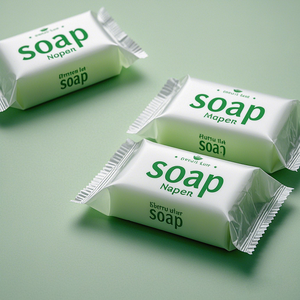 كيس صابون مخصص إحكام الغلق الحراري لعينات العناية بالبشرة كيس صابون تفتيح مسطح بلاستيكي - Product Image 3