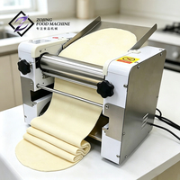 Laminoir Électrique Commercial de Comptoir pour Pâte, Machine Automatique de Pressage et d'Amincissement pour Boulangerie, Rouleau à Croissants et Pain 220V/110V