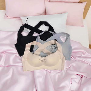 2021 vente chaude nouveau coton adolescent écoliers sous-vêtements nu jeune <span class=keywords><strong>Sexy</strong></span> adolescentes soutien-gorge sport soutien-gorge - Product Image 4