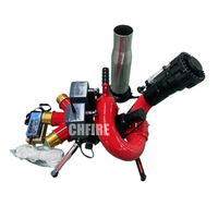 CHFIRE télécommande type hydraulique moniteur d'incendie électrique canon à eau de feu intelligent en acier inoxydable