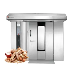 Baguette Production Line Bakery Equipment Prices French Baguette Bakery Oven Rotary Ovens for Bakery