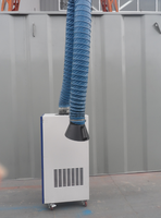 2025 Offre Spéciale filtre HEPA industriel système d'épurateur de fumée de soudage collecteur de poussière en métal robuste équipement de nettoyage de l'air