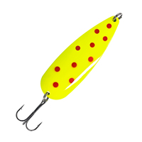 Cuillère de pêche Cheery 5/8oz 7/8oz pour eau douce, pour achigan et brochet, leurre métallique coulant à rotation lente