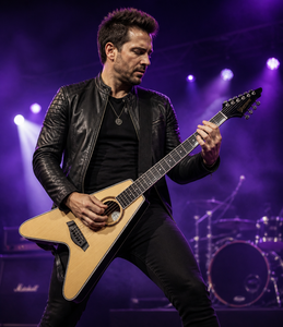 Akustische E-Gitarre mit massiver Fichtendecke, <span class=keywords><strong>32</strong></span> Zoll Flying-V-Form mit Tonabnehmer EARTHGRACE D-32K, für professionelle Bühnenauftritte - Product Image 6