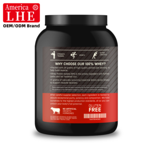 Private <b>Label</b> Supplement Whey Protein Nutrition <b>Post</b> Workout Energy Boost Customized Flavors Whey Protein Powder for adults - Product Image 5
