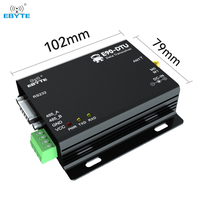 Ebyte ODM E90-DTU (433L37) Transceptor de Datos RS232 RS485 de 433MHz y 5W, Módulo SX1278, Comunicación Inalámbrica Industrial PLC DTU RTU