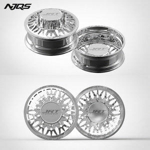 ล้อฟอร์จ NJQS ขนาด 8x200 8x180 10x225 10x285.75 แบบคู่ ขัดเงา สำหรับ F350 F450 Silverado 3500 - Product Image 3