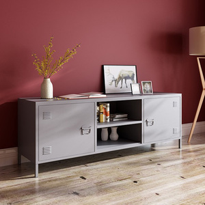 Mueble para TV de Metal y Acero de Estilo Moderno al por Mayor, Mesa para TV Colorida - Product Image 4