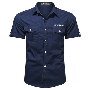 Mới Nhất Thiết Kế Biểu Tượng Tùy Chỉnh Đa Túi An Ninh Bảo Vệ Đồng Phục Nâu Áo Sơ Mi Đồng Phục Bảo Vệ An Ninh Đồng Phục - Product Image 4