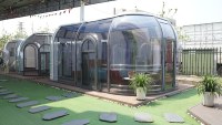 Tentes à bulles en polystyrène PC au design moderne pour restaurants, hôtels et villas en plein air - pour dîner sous la dôme