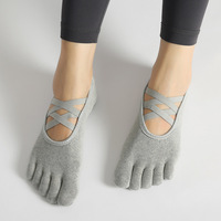 Chaussettes de yoga et de pilates antidérapantes personnalisées de haute qualité avec logo, chaussettes de sport en coton pour femmes, chaussettes de danse, chaussettes de fitness athlétiques en tissu éponge
