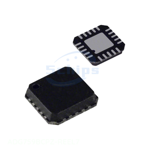 Manufacturer Channel Interface 20 WFQFN Exposed Pad, CSP ADG759BCPZ-REEL7 Electronics Component - Product Image 1