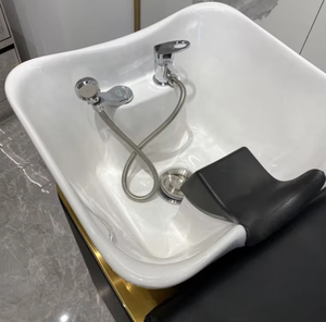 Bac à shampoing et chaise réglables pour salon de coiffure K Wholesale - Product Image 6