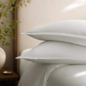 フランネル羽毛布団セットキング/カルキングホワイトラグジュアリー100% オーガニックコットン1羽毛布団カバー2シャムプラント環境に優しいビロードソフトウォーム - Product Image 2