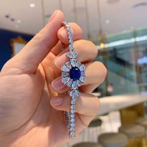Bulk Wholesale Orders Eco-friendly <b>Copper</b> 8*10mm Multicolor Cubic Zirconia Vintage Imitation Gemstone Chain <b>Bracelets</b> - Product Image 3