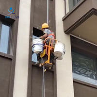 ZLP250 plate-forme de travail suspendue berceau pour une personne Zlp 250 nettoyage de bâtiment échafaudage suspendu Construction panier suspendu
