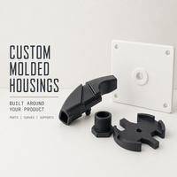 Fabrication de moules d'injection pour embouts d'équipements industriels, couvercles de protection et pièces de fermeture personnalisées en ABS et PP