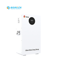 SRNE SE10B LiFePO4 51.2V 200Ah 10kWh Paket Baterai Penyimpanan Energi Surya dengan Pengontrol MPPT dan Inverter Gelombang Sinus Murni untuk Sistem Energi Rumah Tangga